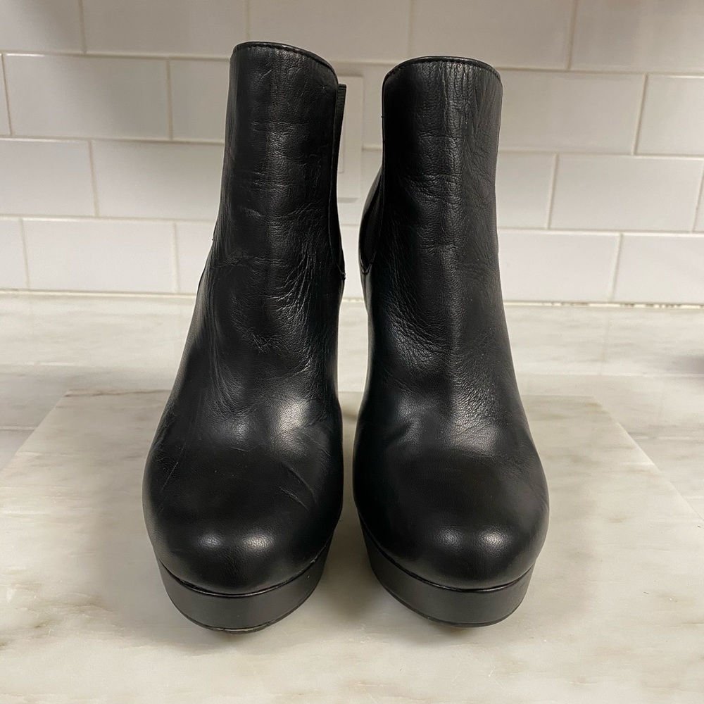 GIANNI BINI Nikka Booties Black Size 7